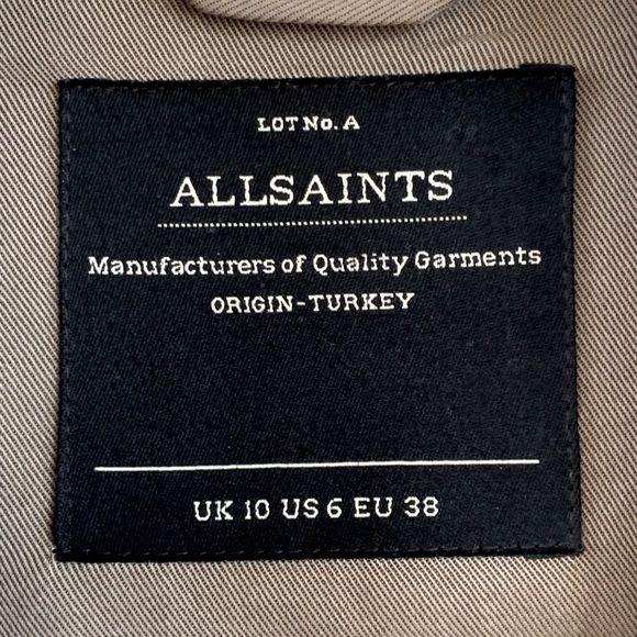 All Saints Coat - Picture 5 of 8